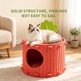Felt Radish Pet House