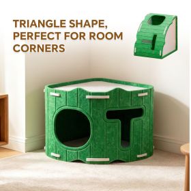 Multi-layer Stackable Cat Bed (Option: Greed)