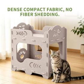 Double Cat Bed (Option: White)